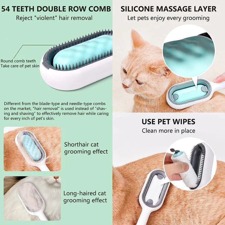 OLhelp™ 3 In-1 Cat Grooming Brush