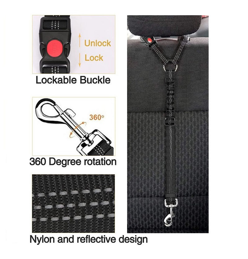 OLhelp™ Car Seat Headrest Seatbelt